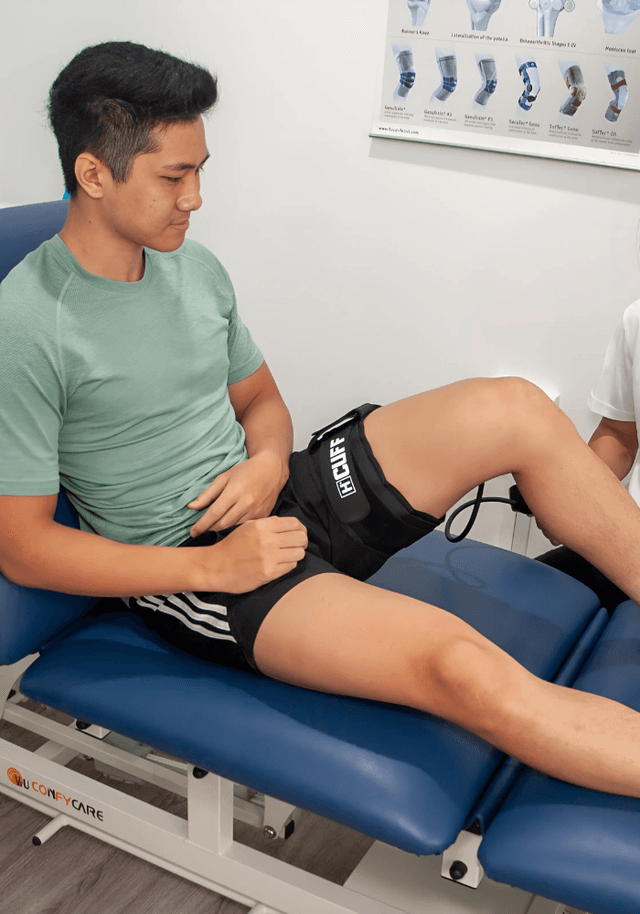 Blood Flow Restriction Therapy Treatment